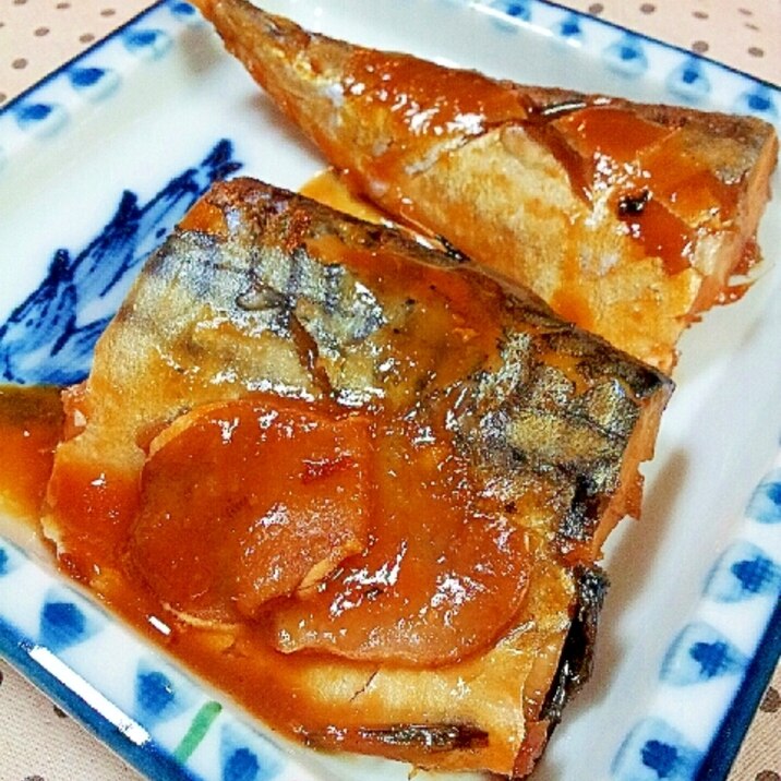 ✿焼き鯖の味噌煮❤
